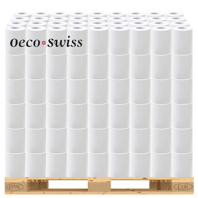 Reinigungsrollen Oeco Swiss Recycling 1-lagig Palette