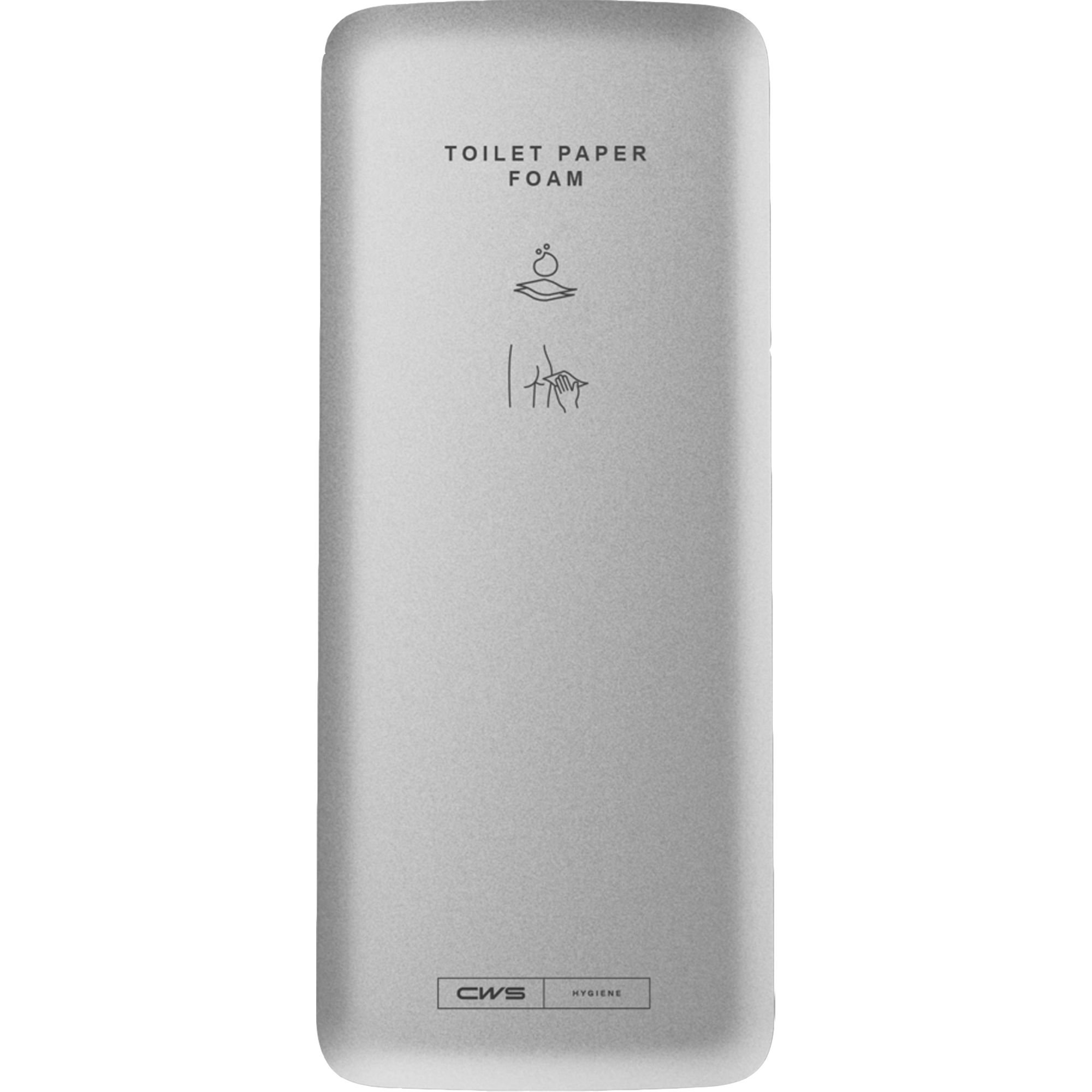 Panel für CWS PureLine Toiletpaper Foam Non-Touch | Silber
