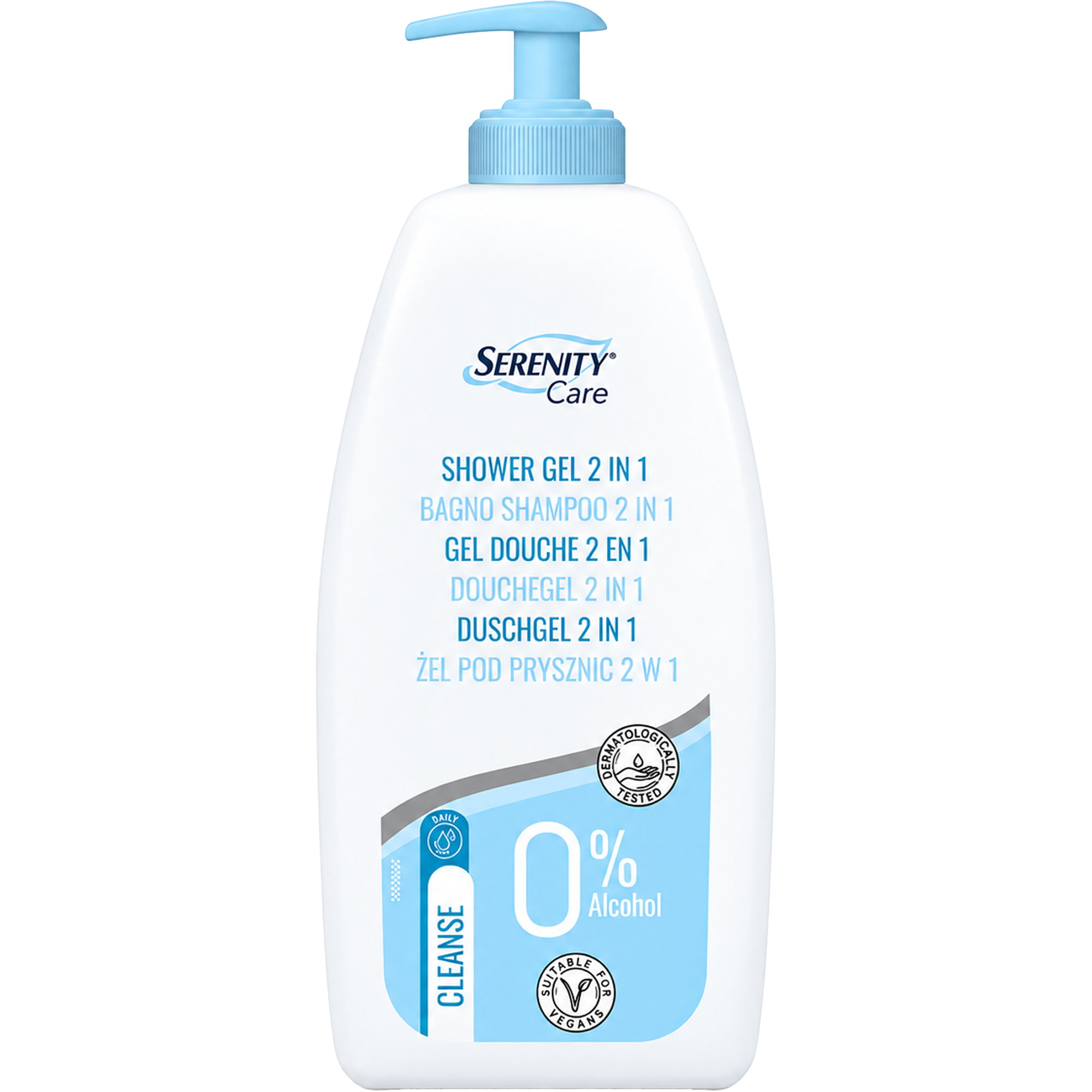 Gel douche 2 en 1 | Corps et cheveux | Serenity Care
