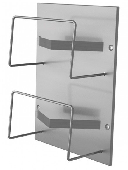 Wall holder for disposable gloves Double
