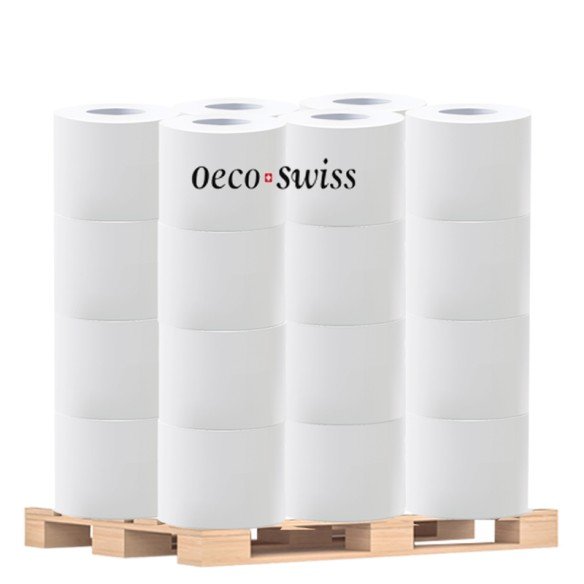 Reinigungsrollen Oeco Swiss Maxi Recycling 2-lagig Palette