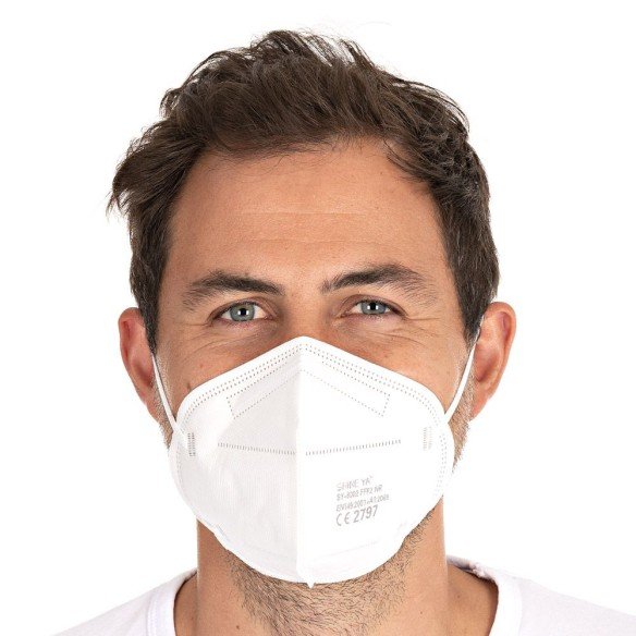 FFP2 Atemschutzmaske mit Ohrschlaufen