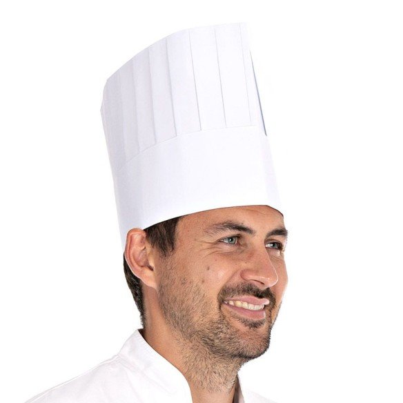 Cappello da cuoco di carta Le Chef