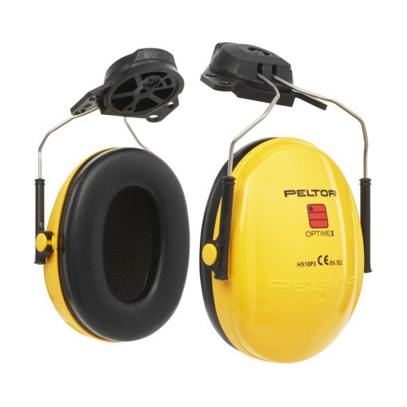 3M hearing protection Peltor Optime I with helmet attachment