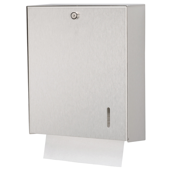 Paper towel dispenser stainless steel 750 sheets