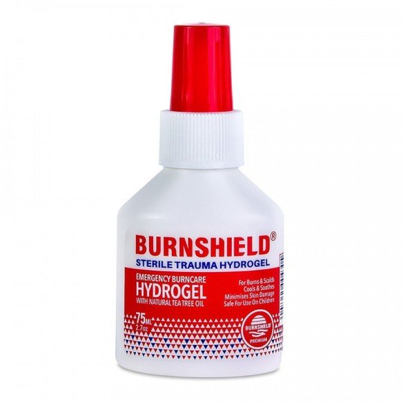 Burnshield hydrogel spray