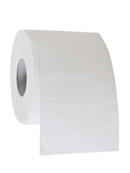 Toilettenpapier Zellstoff 4-lagig / 150 Blatt