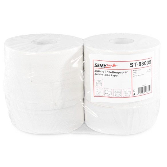 SEMYtop ST-88039 Jumbo-Toilettenpapier Recycling 2-lagig