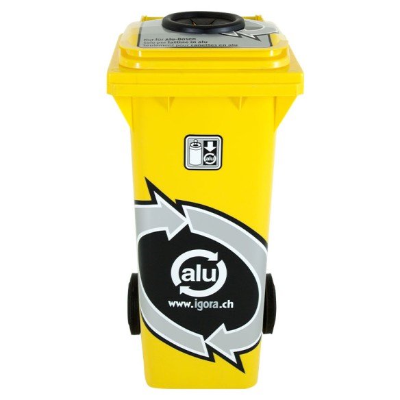 ALU collection containers made of hard plastic