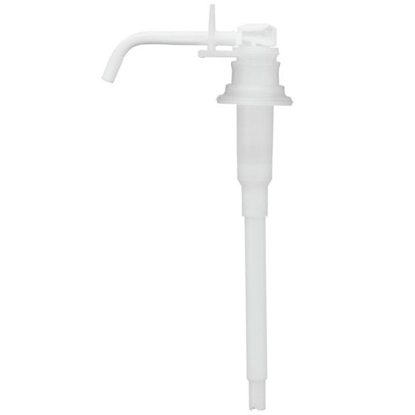 Plastic pump for RX disinfectant dispenser