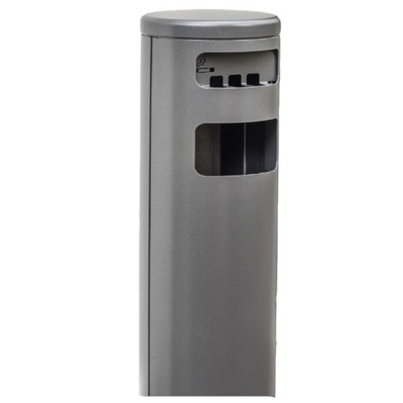 HELVETIAbin waste garbage can stainless steel 30l free-standing