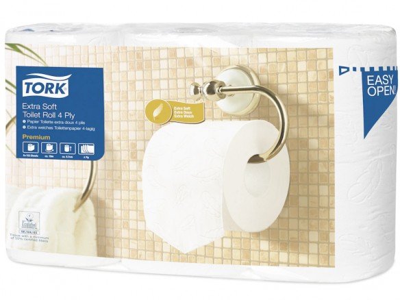 Toilettenpapier TORK Premium 4-lagig