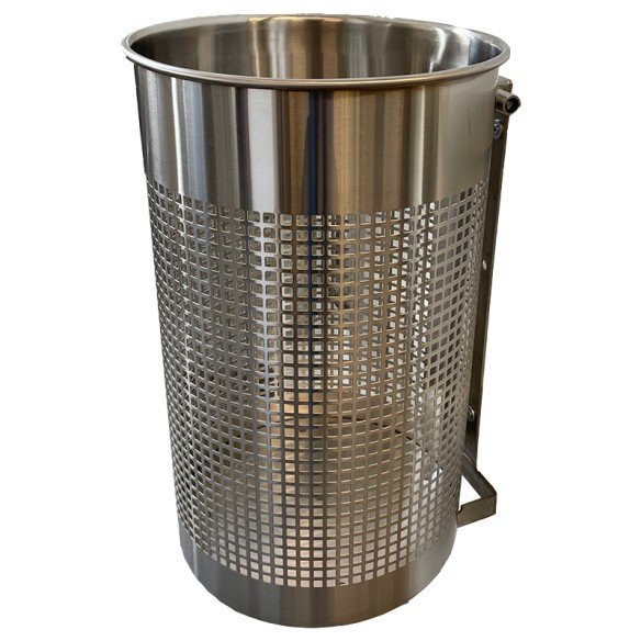 Waste garbage can 45 l for wall mounting model 50