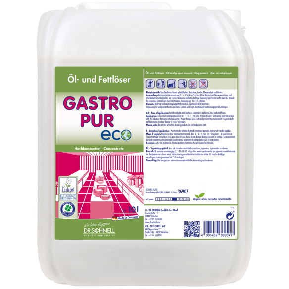 Dr. Schnell Öl- und Fettlöser Gastro Pur Eco
