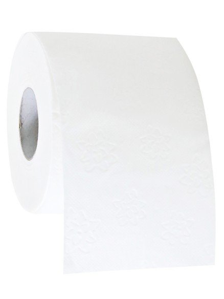 Toilettenpapier Zellstoff 3-lagig Kleinrolle