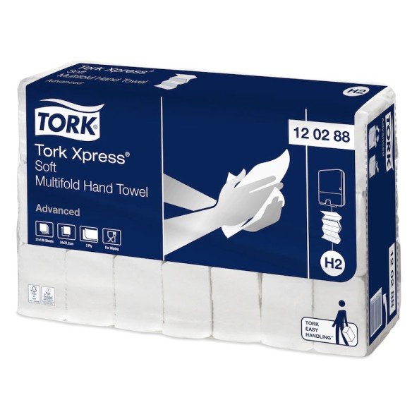 Tork Xpress® H2 Multifold towels Advanced