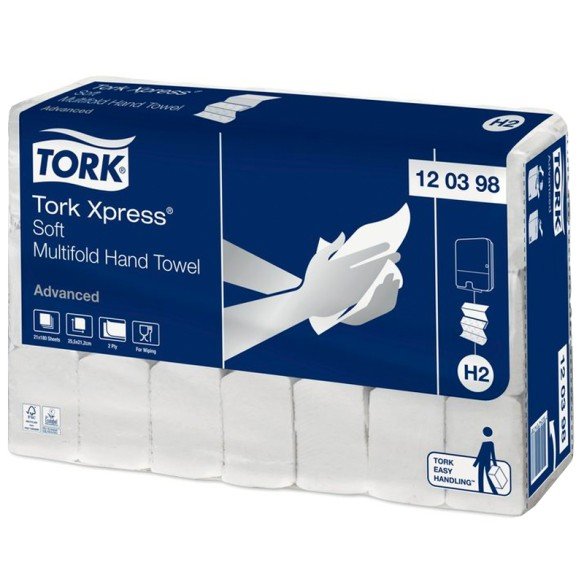 Tork Xpress® H2 Multifold-Handtücher Advanced