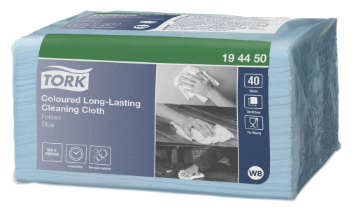 Non-woven wipes durable and colored TORK