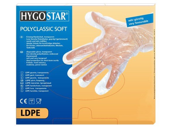 LDPE-Handschuhe Polyclassic Soft