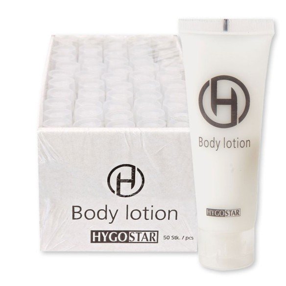 Hotel body lotion