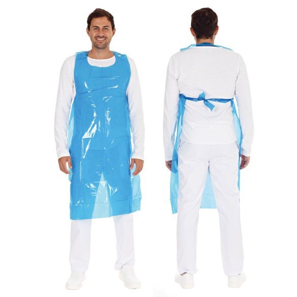 Disposable aprons on roll LDPE 35 my