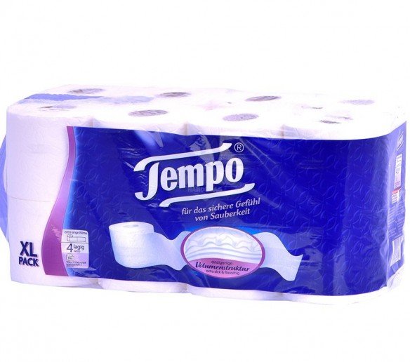 Toilettenpapier Tempo 4-lagig
