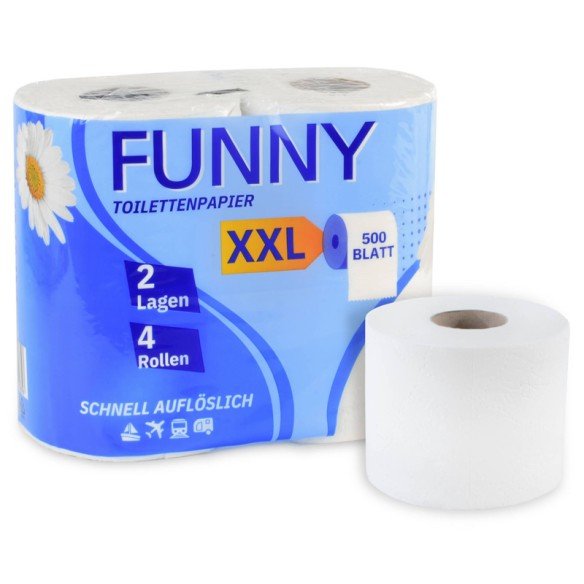 FUNNY AG-500 Toilettenpapier 2-lagig