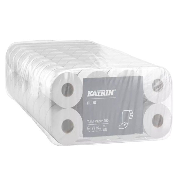 Toilettenpapier Katrin Plus 3-lagig 250 Blatt
