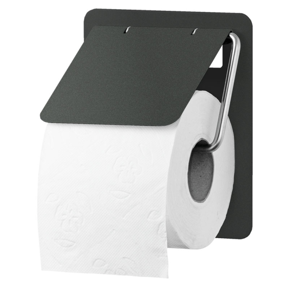 Toilet paper roll holder for 1 roll