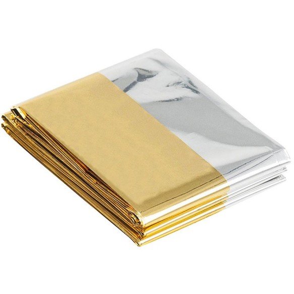 Rescue blanket gold/silver